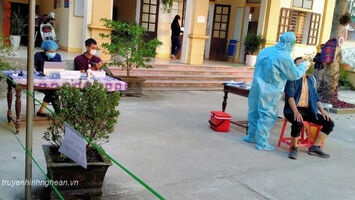 Sáng 29/11, Nghệ An có 52 ca nhiễm mới, trong đó có 3 ca cộng đồng