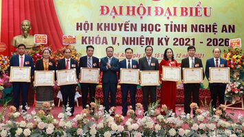 Đại hội Hội Khuyến học Nghệ An, nhiệm kỳ 2021