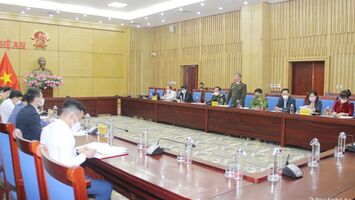 Ủy ban Quốc phòng và An ninh Quốc hội làm việc tại Nghệ An