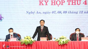 Kỳ họp thứ 4, HĐND tỉnh khóa XVIII quyết định nhiều nội dung quan trọng về phát triển kinh tế - xã hội