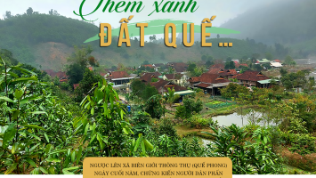 Thêm xanh đất Quế…