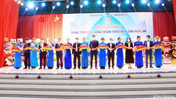 Khánh thành Trung tâm Hoạt động thanh thiếu niên tỉnh Nghệ An