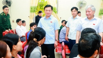 Đại biểu Quốc hội tiếp xúc cử tri huyện Thanh Chương trước kỳ họp thứ 4, Quốc hội khóa XV