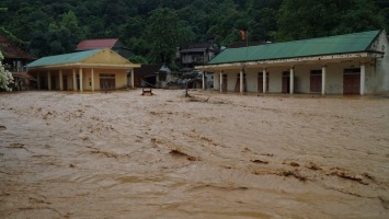 Toàn tỉnh Nghệ An vẫn còn 169 trường 'đóng cửa' do ngập lụt