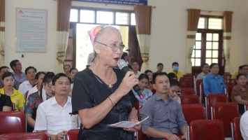 Cử tri huyện Quỳ Châu phản ánh việc bố trí nguồn kinh phí thực hiện một số chương trình còn chậm