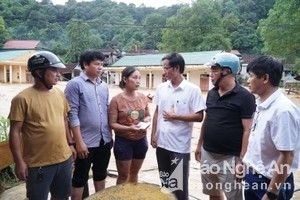 Tỉnh Quảng Ngãi hỗ trợ 500 triệu đồng giúp nhân dân Nghệ An khắc phục hậu quả thiên tai