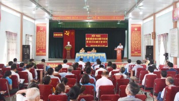 Cử tri huyện Đô Lương đề xuất điều chỉnh bất cập về chế độ, chính sách cho đội ngũ cán bộ công tác ở xã, xóm