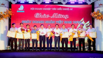 Hội doanh nghiệp tiêu biểu Nghệ An kỷ niệm ngày Doanh nhân Việt Nam