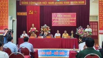 Cử tri xã Chi Khê: kiến nghị quan tâm xây dựng cơ sở hạ tầng và các chính sách cho người dân