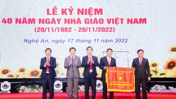 91 nhà giáo xuất sắc, tiêu biểu ở Nghệ An được khen thưởng