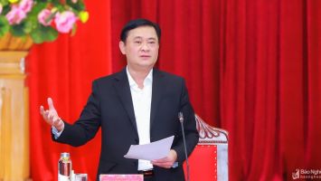 Ban Thường vụ Tỉnh ủy Nghệ An họp phiên thường kỳ tháng 12/2022