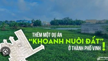 Hủy bỏ quy hoạch dự án 'Khoanh nuôi đất' 11 năm của Golden City tại thành phố Vinh