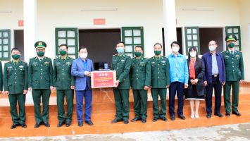 Bí thư thứ nhất Trung ương Đoàn thăm Tổng đội TNXP 9 và Đồn Biên phòng Nậm Cắn