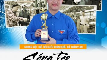 Gương mặt trẻ tiêu biểu toàn quốc Hồ Xuân Vinh: Sáng tạo để cống hiến