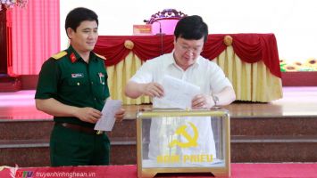 Đảng ủy Quân sự tỉnh giới thiệu nhân sự quy hoạch nhiệm kỳ 2025 – 2030