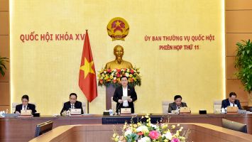 Khai mạc Phiên họp thứ Mười một của Ủy ban Thường vụ Quốc hội