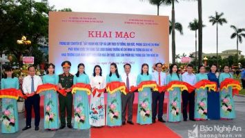Trưng bày chuyên đề ‘Đẩy mạnh học tập và làm theo tư tưởng, đạo đức, phong cách Hồ Chí Minh’