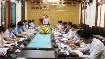 Thường trực HĐND huyện Quỳnh Lưu đánh giá tiến độ giải quyết kiến nghị của cử tri