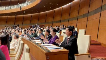 Đoàn đại biểu Quốc hội Nghệ An với các hoạt động tại phiên khai mạc Kỳ họp thứ 3, Quốc hội khóa XV