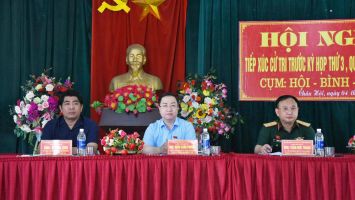 Cử tri huyện Quỳ Châu kiến nghị các vấn đề về đất đai, khai thác khoáng sản