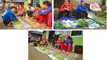 "Chợ trong chợ" ở vùng biên