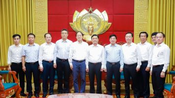 Thường trực Tỉnh ủy Nghệ An tiếp và làm việc với Ban lãnh đạo Công ty Goertek Vina