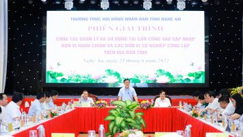 Thường trực HĐND tỉnh nghe báo cáo về tình hình thực hiện cấp Giấy chứng nhận quyền sử dụng đất