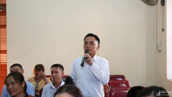Nhiều vấn đề dân sinh được cử tri huyện Con Cuông phản ánh với đại biểu Quốc hội