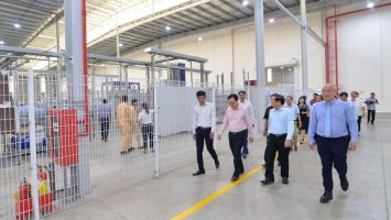 Đoàn công tác Ban Tuyên giáo Trung ương tham quan các mô hình sản xuất của Tập đoàn TH