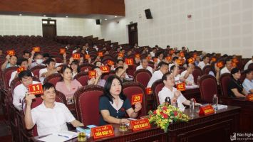 Hội đồng nhân dân thành phố Vinh quyết định chủ trương đầu tư đối với 39 dự án