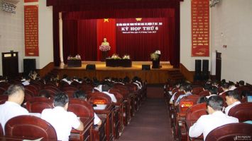 Khai mạc Kỳ họp thứ 6 HĐND thành phố Vinh khoá XXII