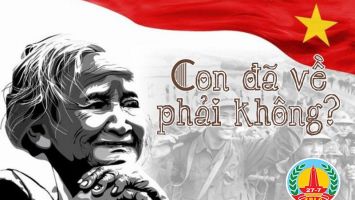 Con đã về phải không?