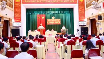 Hội đồng nhân dân huyện Nam Đàn tổ chức thành công kỳ họp thứ 4 khoá XXI