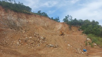 Vụ khai thác khoáng sản trái phép ở Quỳnh Lưu: Đã xử phạt gần 1 tỷ đồng