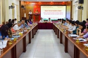 Hội thảo khoa học: Tổng Bí thư Lê Hồng Phong – Người chiến sỹ cộng sản kiên trung