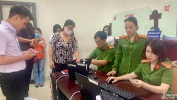 Nghệ An triển khai cấp căn cước công dân cả trong dịp lễ 2/9