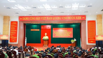 Tỉnh ủy Nghệ An quán triệt, triển khai Nghị quyết của Bộ Chính trị về xây dựng lực lượng Công an nhân dân