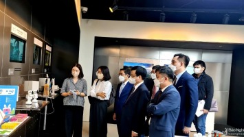 Đoàn công tác tỉnh Nghệ An thăm, làm việc với chính quyền tỉnh Gyeonggi,Hàn Quốc