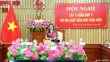 Luật Dầu khí cần đặt lợi ích quốc gia, chủ quyền biển đảo lên hàng đầu