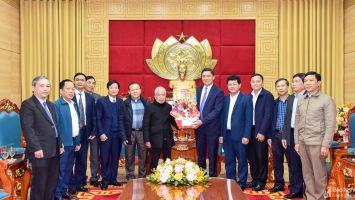 Ủy ban Đoàn kết Công giáo thăm, chúc Tết tỉnh Nghệ An