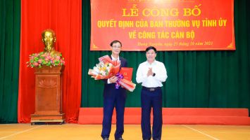 Điều động, phân công, chỉ định Giám đốc Sở Xây dựng Nghệ An giữ chức Bí thư Huyện ủy Hưng Nguyên