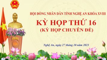 Nghệ An sẽ tiến hành lấy phiếu tín nhiệm đối với 30 người giữ chức vụ do HĐND tỉnh bầu