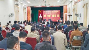 Khai mạc Kỳ họp thứ 10 HĐND huyện Quế Phong