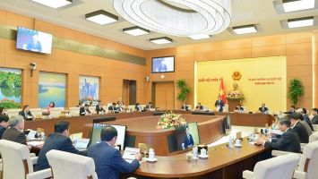 Khai mạc phiên họp 20 của Ủy ban Thường vụ Quốc hội