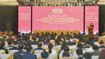 Tham luận của đồng chí Nguyễn Nam Đình, PCT Thường trực HĐND tỉnh Nghệ An tại Hội nghị tổng kết công tác HĐND các tỉnh, thành phố năm 2022 và triển khai nhiệm vụ năm 2023.