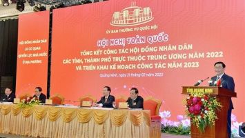 Chủ tịch Quốc hội Vương Đình Huệ: Thực sự gần dân, công khai, minh bạch, dân chủ, chuyên nghiệp và hiệu quả