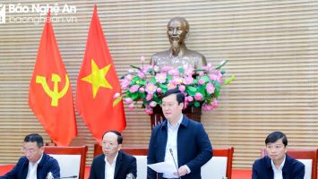 Chủ tịch UBND tỉnh Nguyễn Đức Trung: Các ngành phải chủ động phối hợp giải quyết nhanh công việc