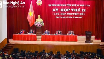 HĐND tỉnh Nghệ An thống nhất điều chỉnh phân bổ nguồn vốn ngân sách cho nhiều dự án quan trọng