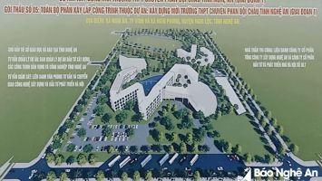 Nghệ An: Phân bổ hơn 100 tỷ đồng đầu tư Trường THPT chuyên Phan Bội Châu, giai đoạn 2