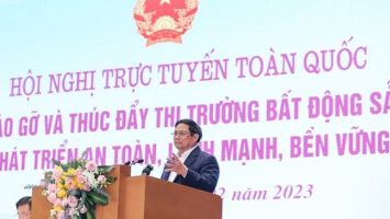 Thủ tướng chỉ đạo triển khai các giải pháp thúc đẩy và tháo gỡ thị trường bất động sản